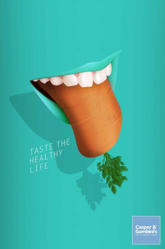 Taste the healthy life.